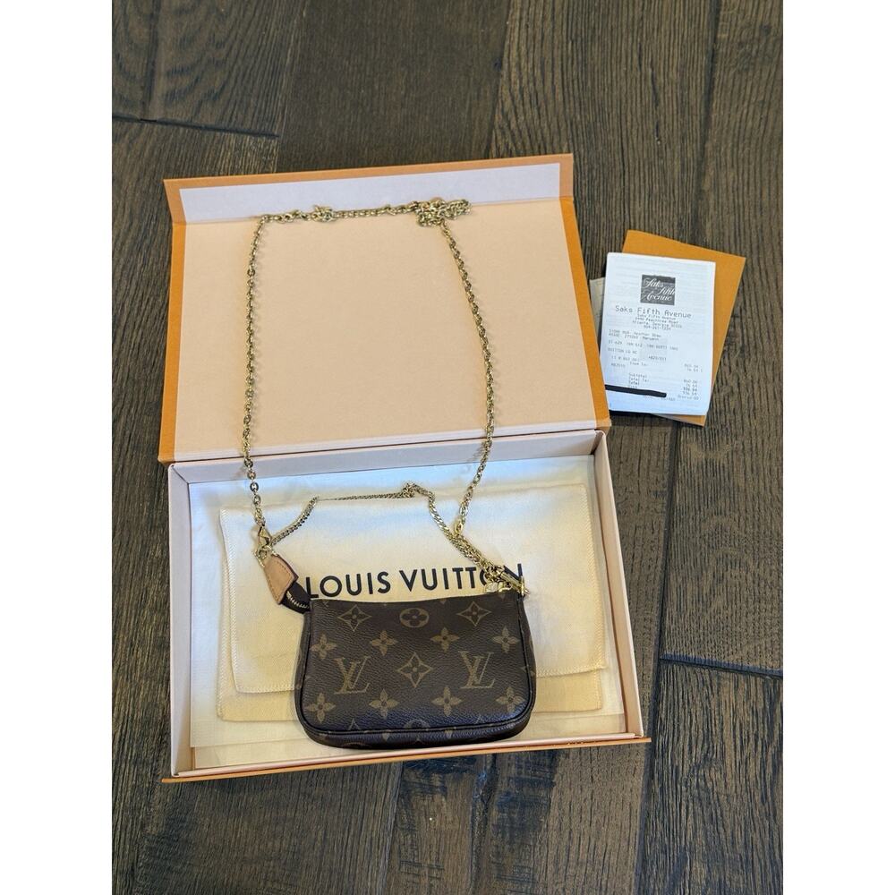 LOUIS VUITTON Monogram Pochette Accessories